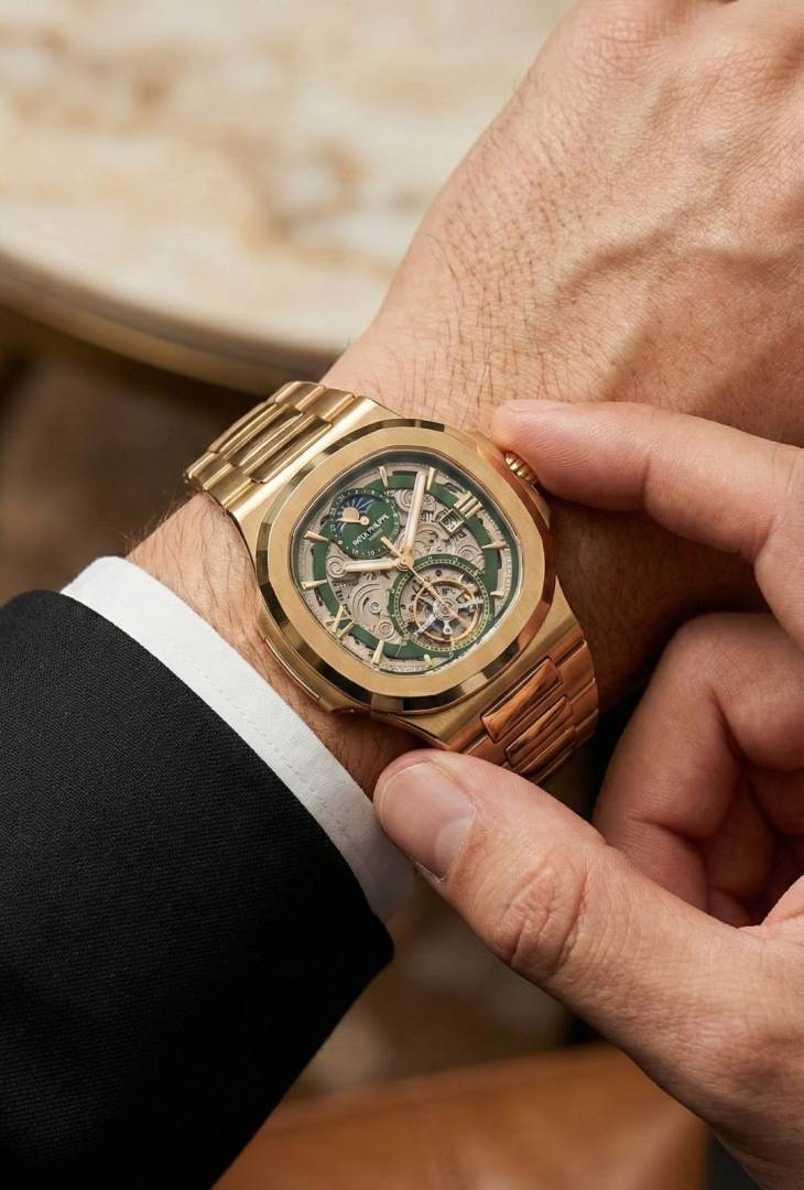 Patek Philipe Skeleton Quartz