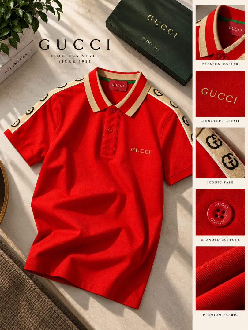 Gucci Premium Polo T-Shirt 2070