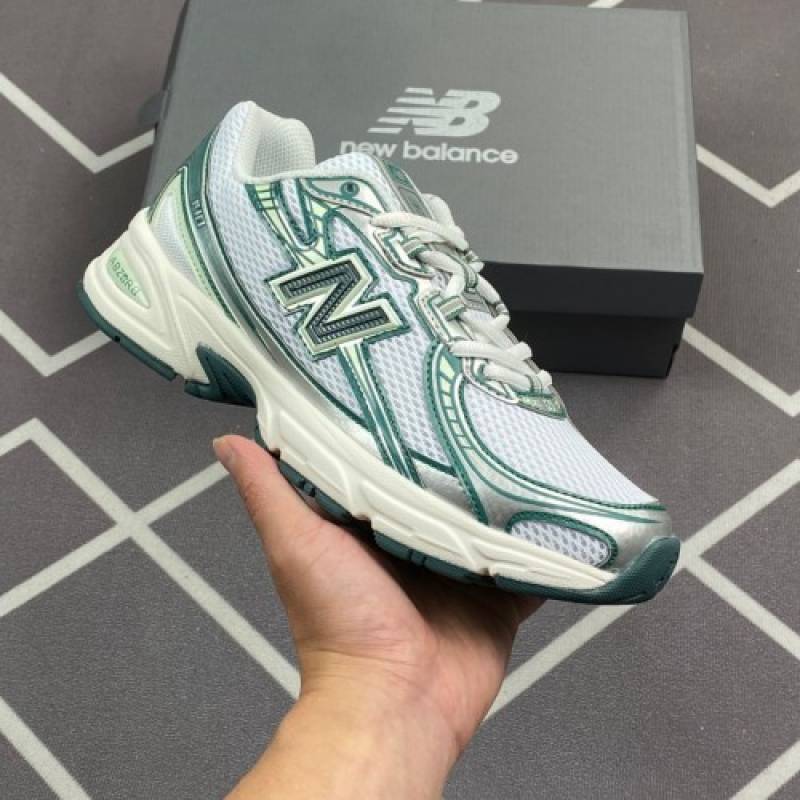 740 Trainers White Marsh Green fresh sale