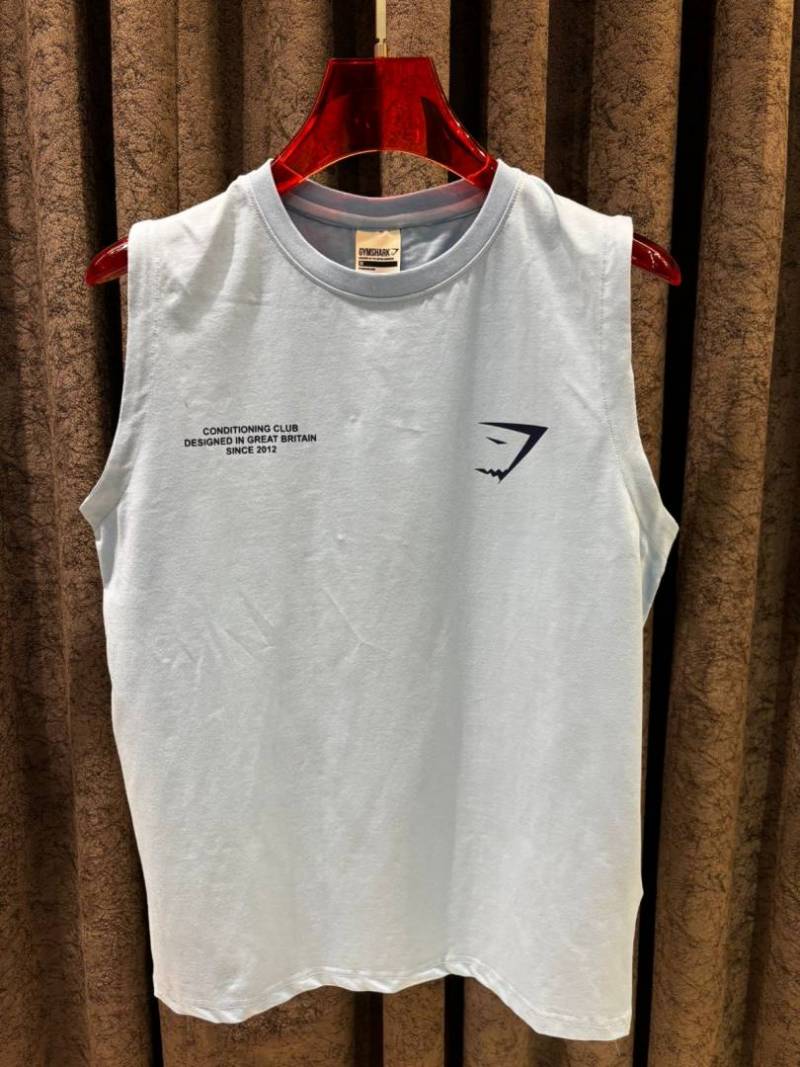 GYMSHARKx IMPORTED STORE ARTICLE SANDO DARK SKY BLUE