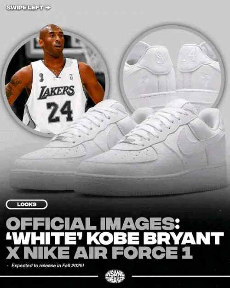 Airforce Kobe bryant 1 Low tripple white 590