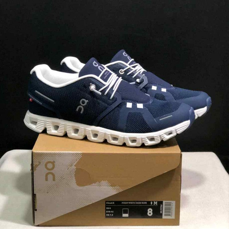 ON RUNNING CLOUD 6 MIDNIGHT WHITE