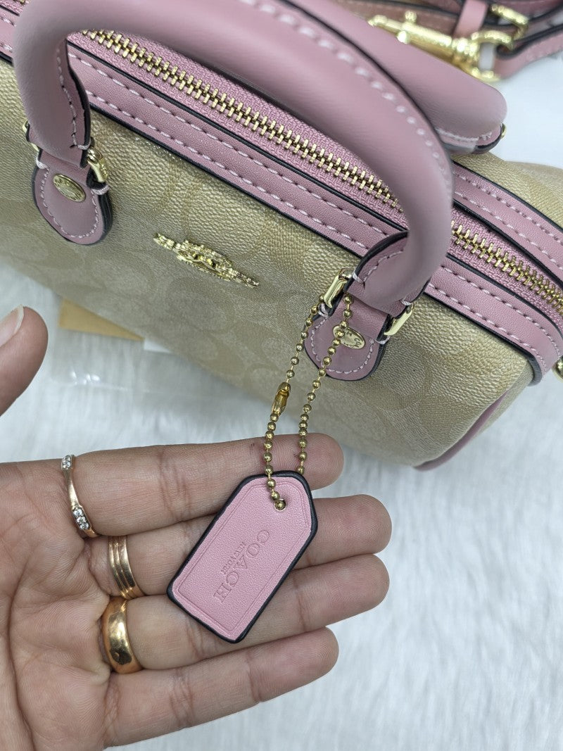 Coach_Rowan_Mini_ApricotPink_With_Original_Box