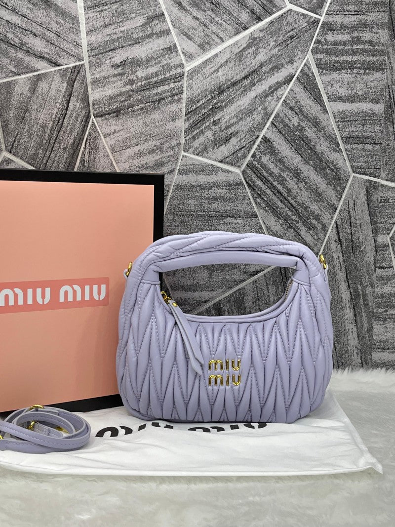 Miu Miu Matelasse Hobo Bag With Original Box Packing