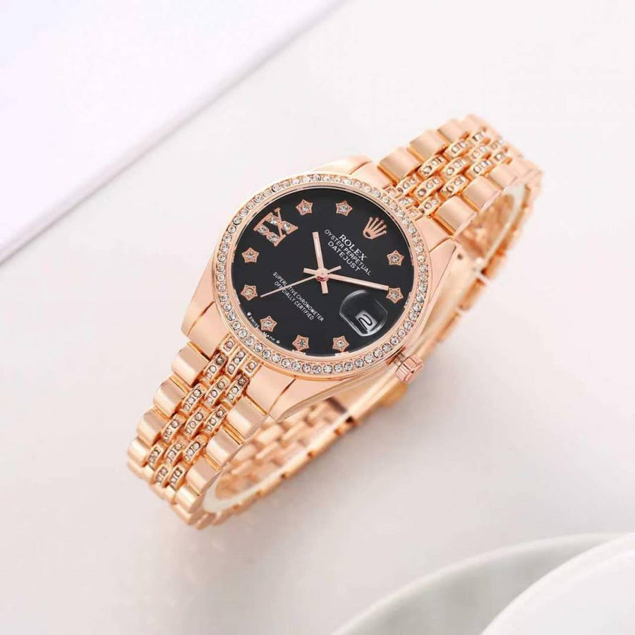 Rolex Oyester Perpetual Date Just Copper-Black