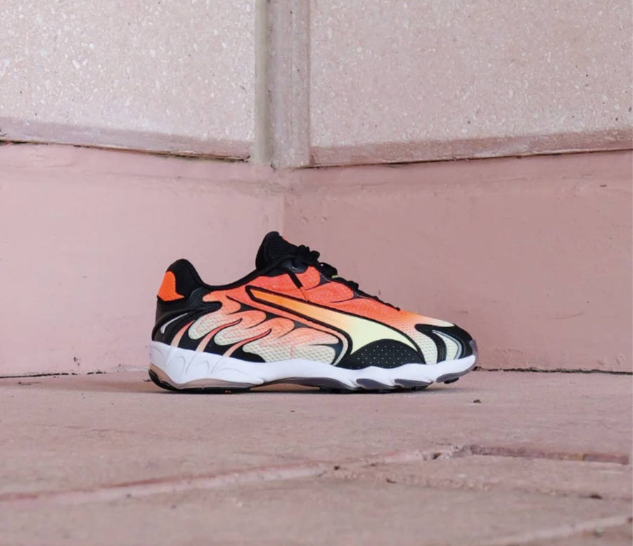 Puma inhale glowing red