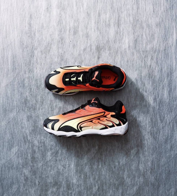 Puma inhale glowing red