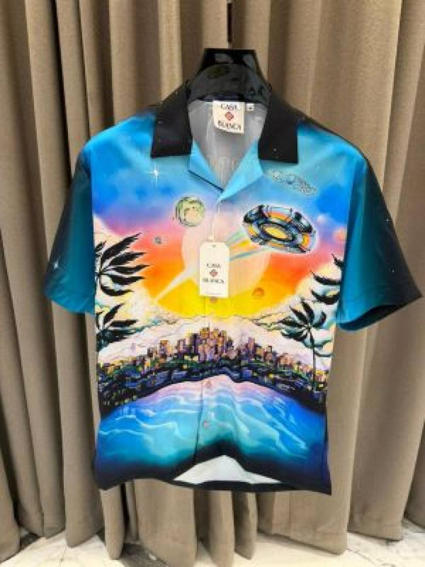 Casablanca Imported Half Sleeves Shirt