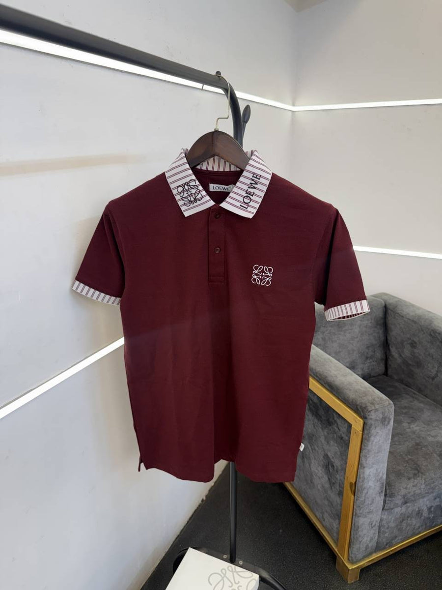 Loew e box pack imported polo tshirt wine