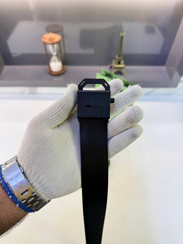 Gucci_Black Silver Belt Fa 1299