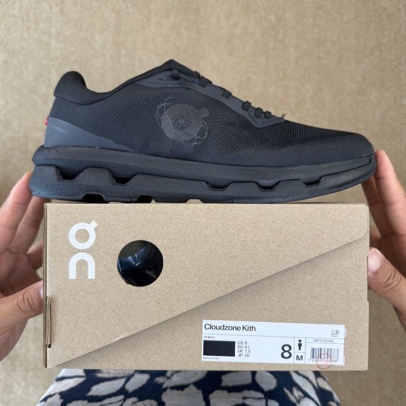 Kith X Cloudzone Black Worldwide with extra lace As3 436 sale