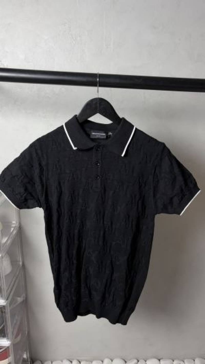 Armani Exchange Premium Knit Polo T Shirt 1576.