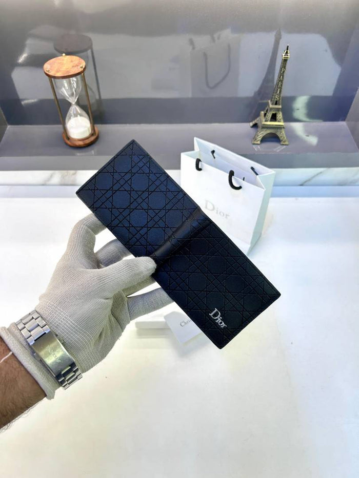 Dior Wallet Black Premium Quality Fa 368 style idea