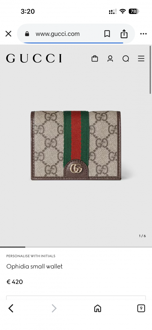 Gucci_G-5_Ophidia_Flap_Wallet_Unisex_With_OriginalPacking