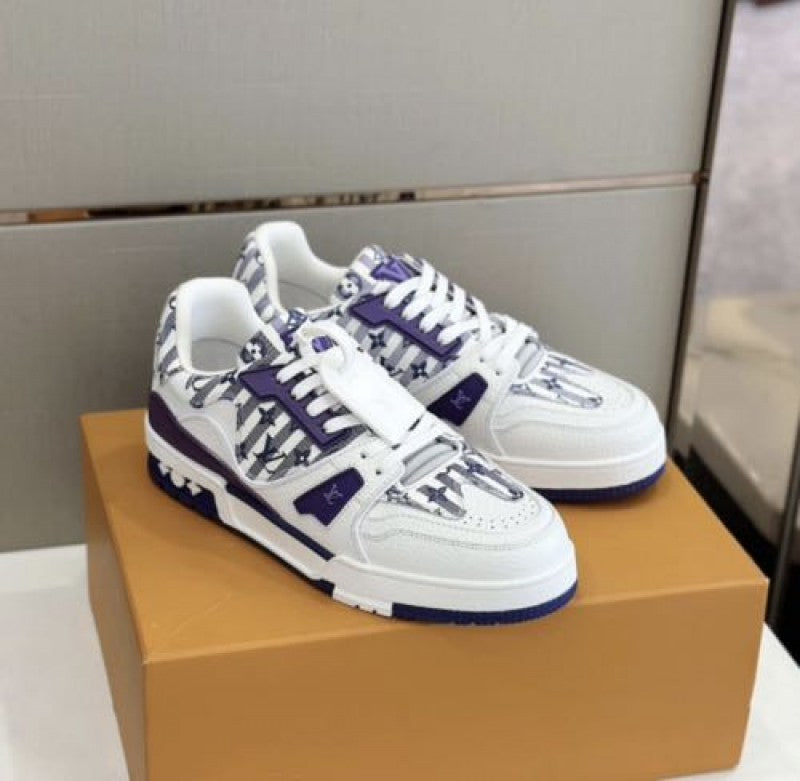 Louis Vuitton Trainer Virgil Abloh Purple 2024 sale