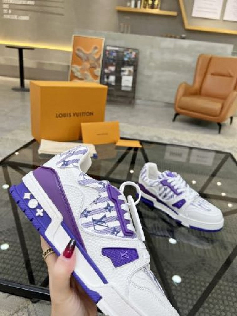 Louis Vuitton Trainer Virgil Abloh Purple 2024 sale