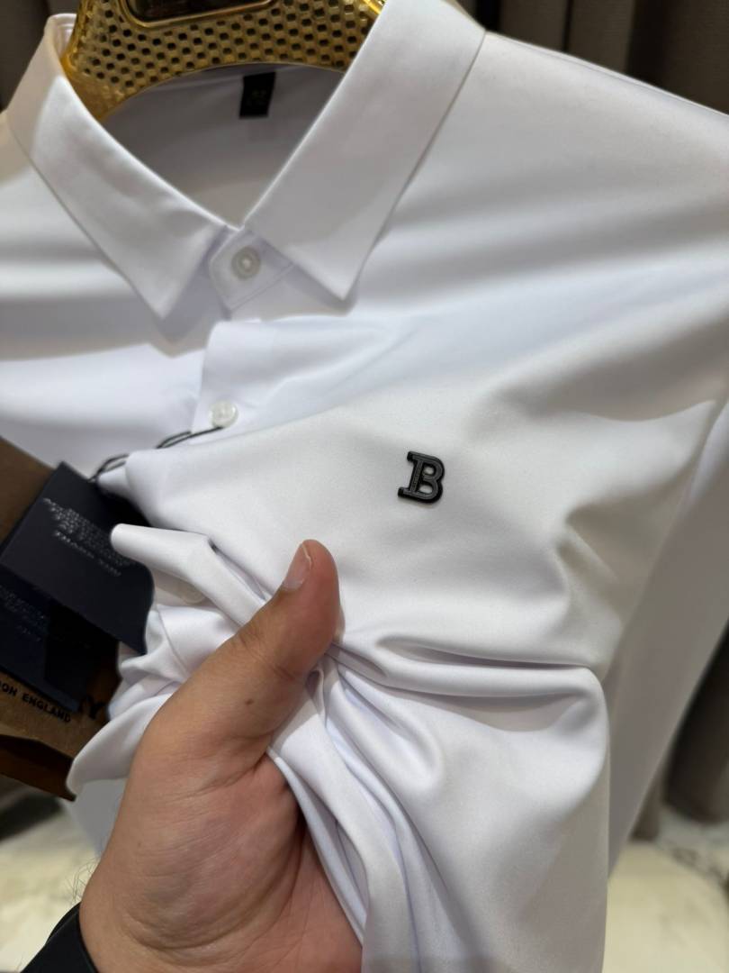 Burberry Japanese Lycra Stichless B Logo White