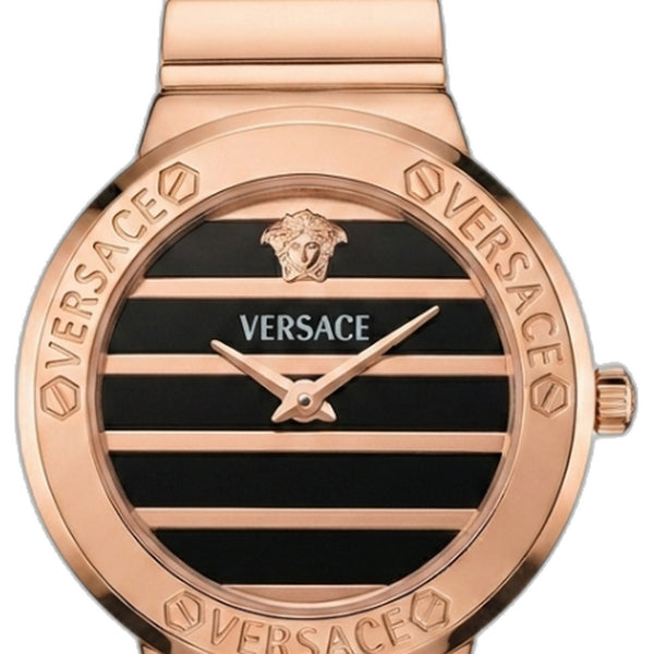 Versace Greca Logo Pearl Copper