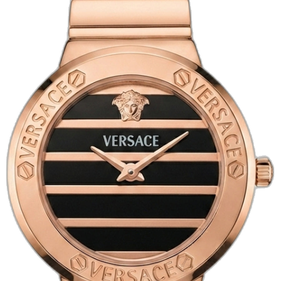 Versace Greca Logo Pearl Copper