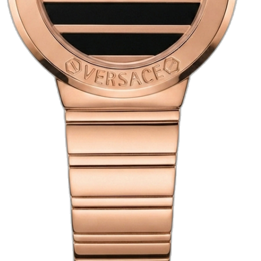 Versace Greca Logo Pearl Copper