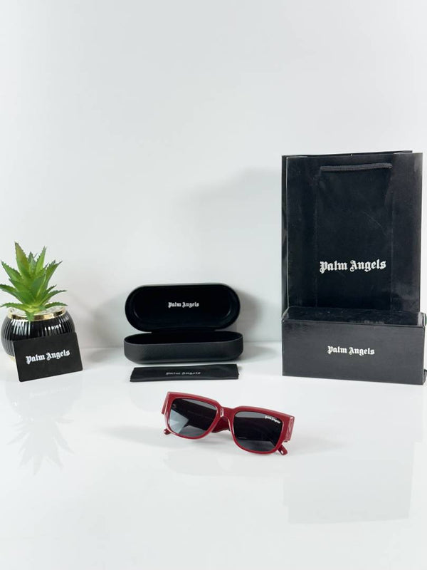 Palm Angel 8036 Maroon Black