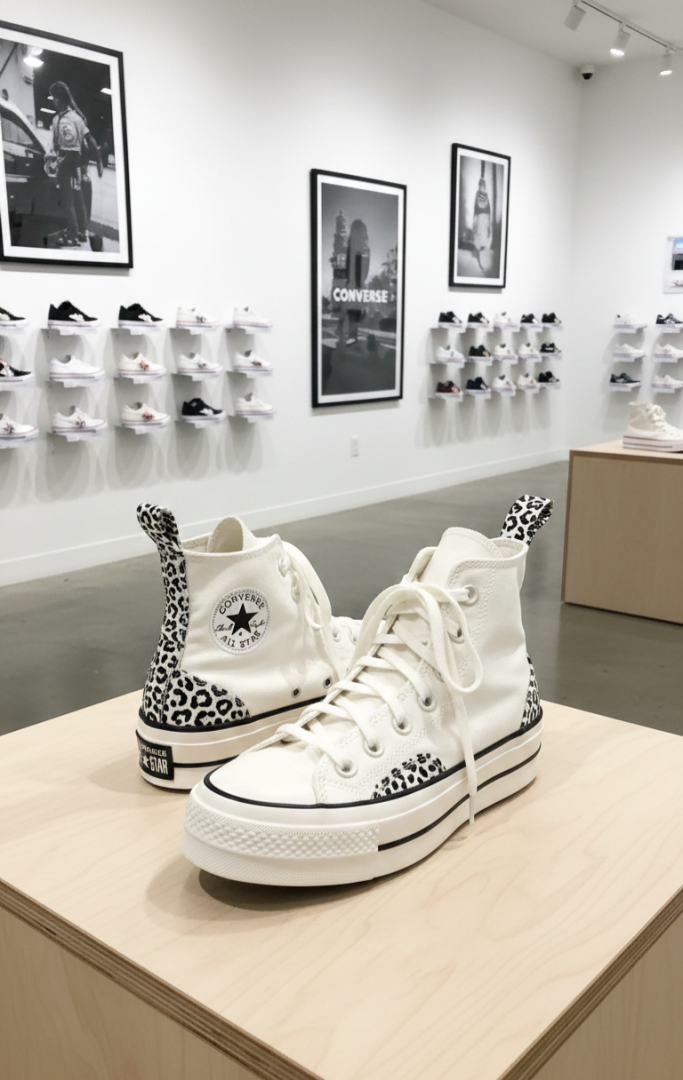 CONVERSSE CHUCK TYLOR CHEETAH PRINT