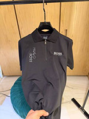 Hugo BOSxS IMPORTED STORE AxRTICLE POLO T-SHIRT