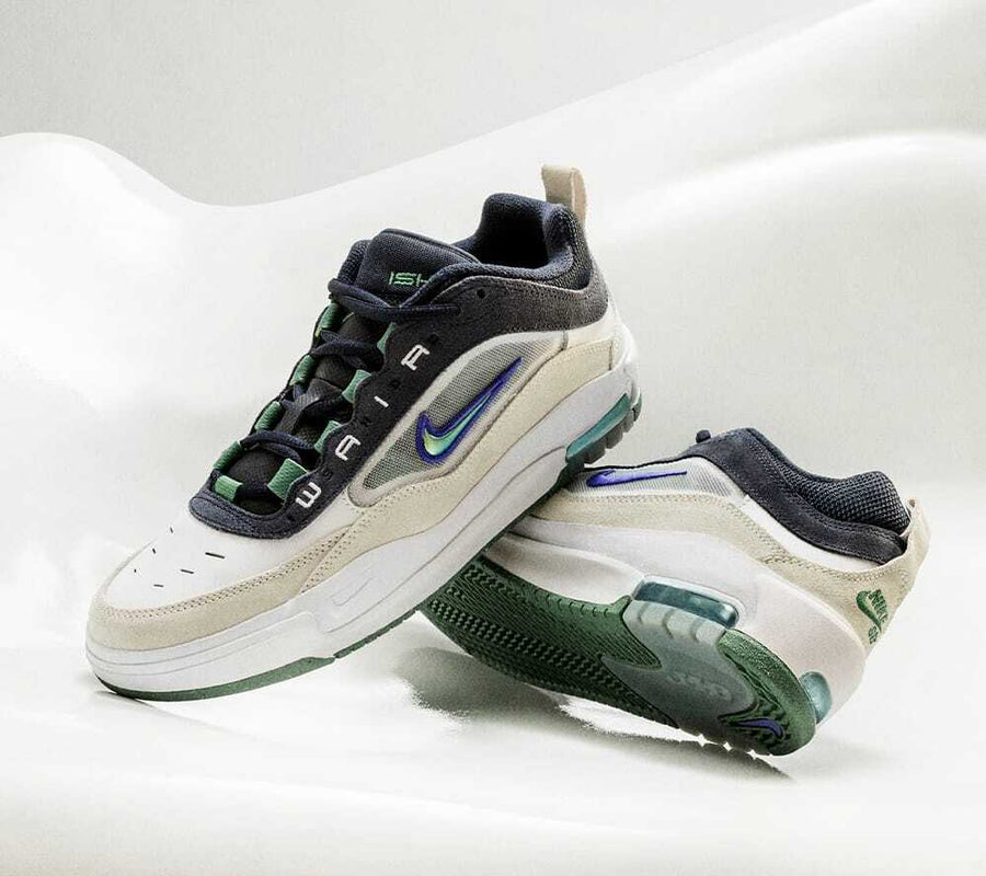 Nike sb air max ishod white green
