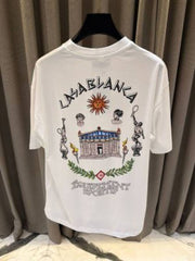 Casablanca Oversized T-shirt White
