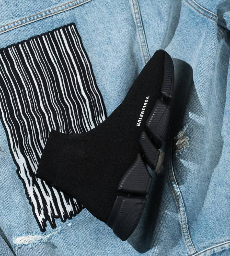_Balenciag.a Speed Trainer Triple Black _