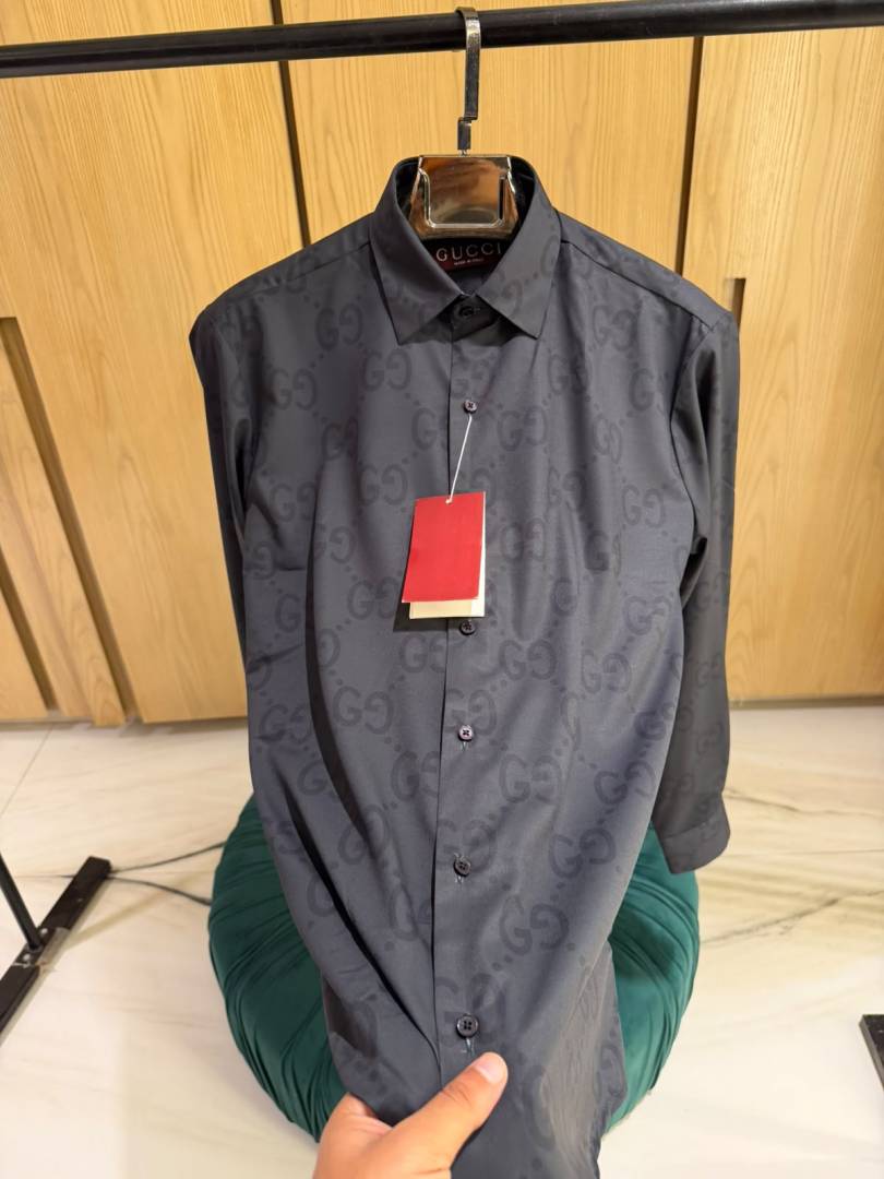 Gucci IMPORTED STORE ARTICLE SHIRT BLACK