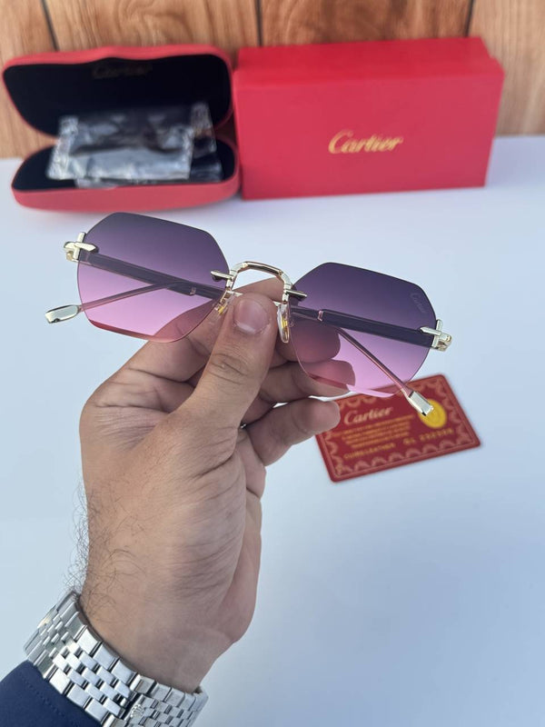 Cartier 2503 gold violet