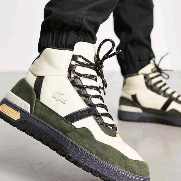 Lacoste T Clip Winter Mid Beige Dark Green