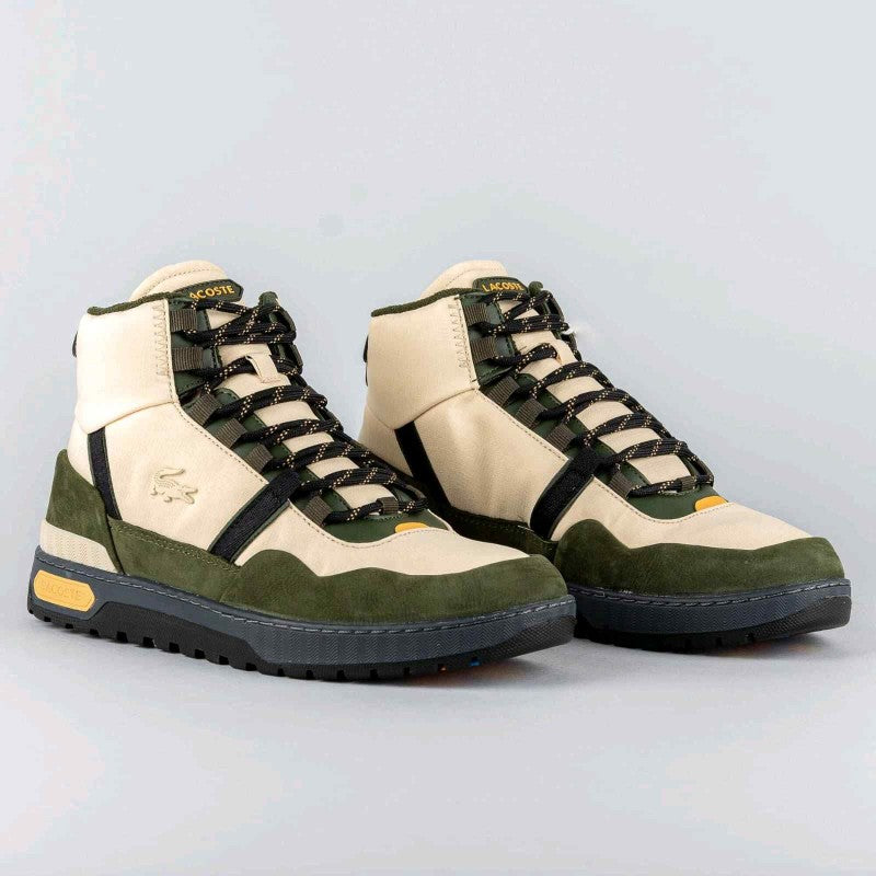 Lacoste T Clip Winter Mid Beige Dark Green