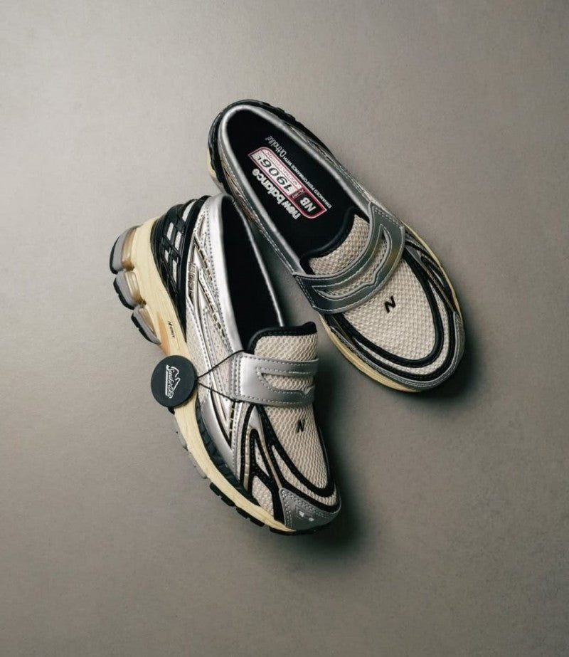 e 1906 Loafer Silver Metallic Cream Sale 371