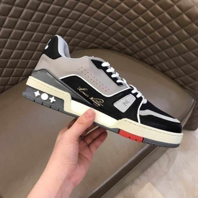 Louis Vuitton Trainer sneaker Grey Black 201 sale