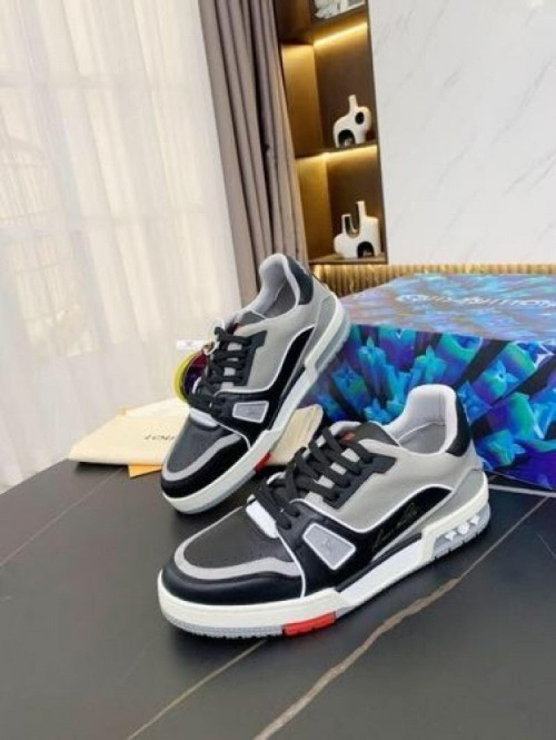 Louis Vuitton Trainer sneaker Grey Black 201 sale