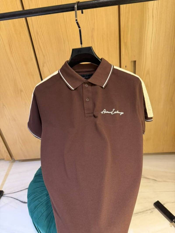 Arma-xi Exchange IMPORTED STORE ARTICLE POLO T-SHIRT