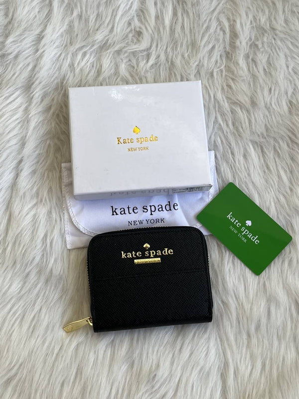 Kate_Spade_Black_114_Mini_Wallet_With_OriginalBox_DustCover