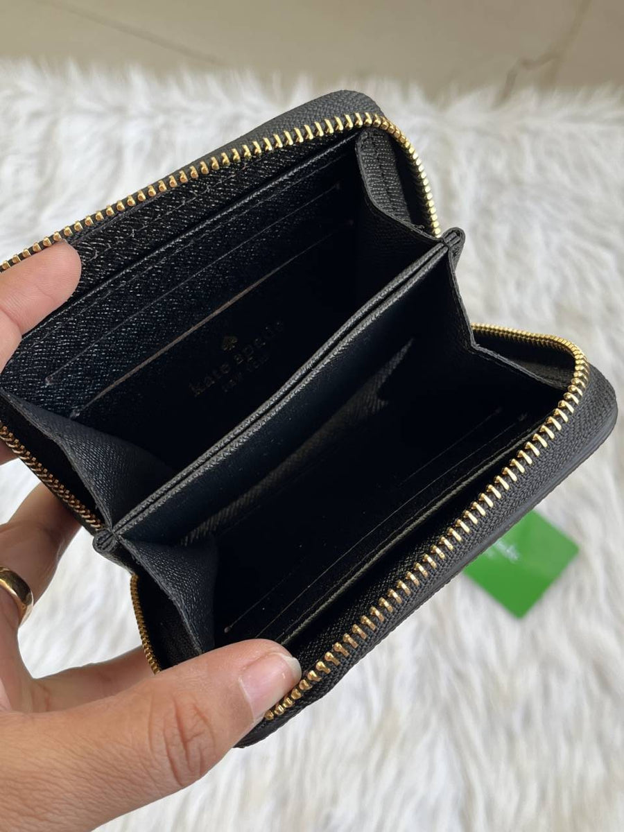 Kate_Spade_Black_114_Mini_Wallet_With_OriginalBox_DustCover