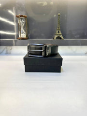 Mont_Blanc Black Reversible Belt Fa 468