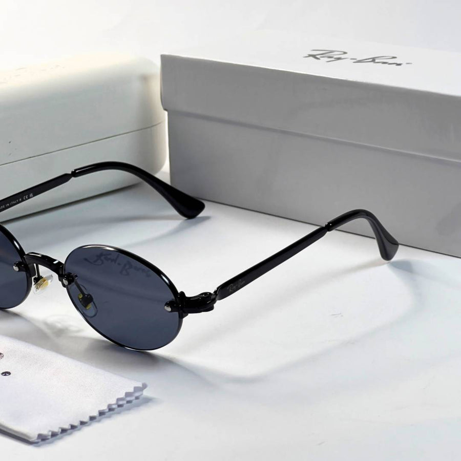 Ray-Ban 3929 rocky oval full black