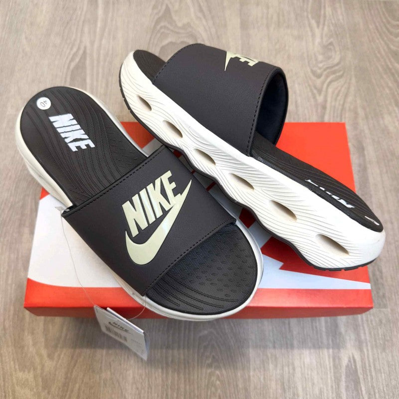 Nike Classic Cloud Sole Premium Brown Cream Flip-Flop