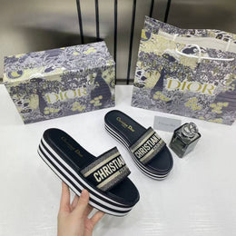 Dior_Riviera_Dway_Platform_Raffia_Slides_For_Women_With_OG_Box_And_Carry_Bag_Black_5099-10