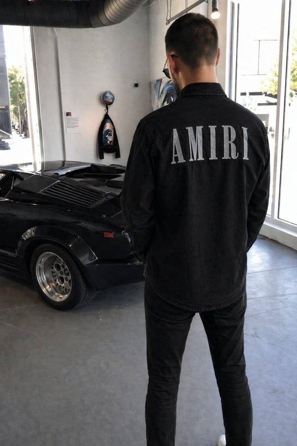 Amiri IMPORTED STORE ARTICLE DENIM SHIRT