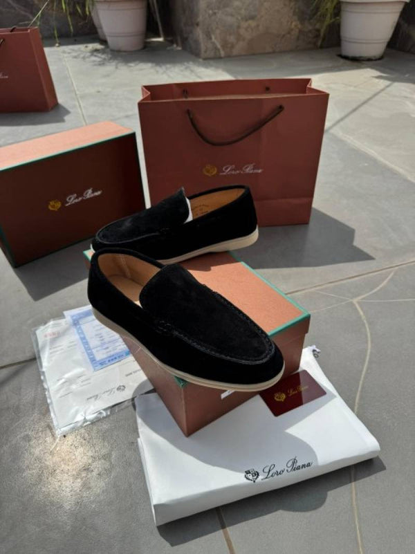 Loro Piano Loafers 18068 Black--