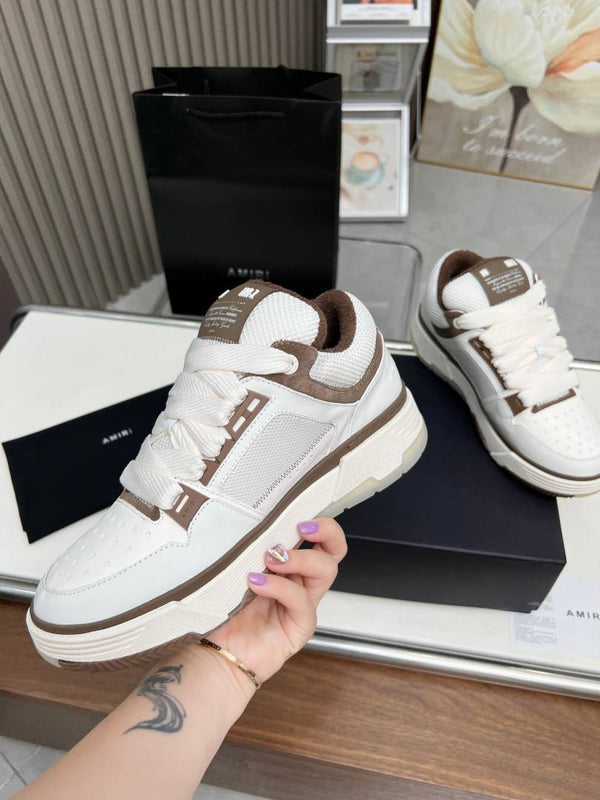 AMIRRI MA 2 WHITE BROWN SNEAKER