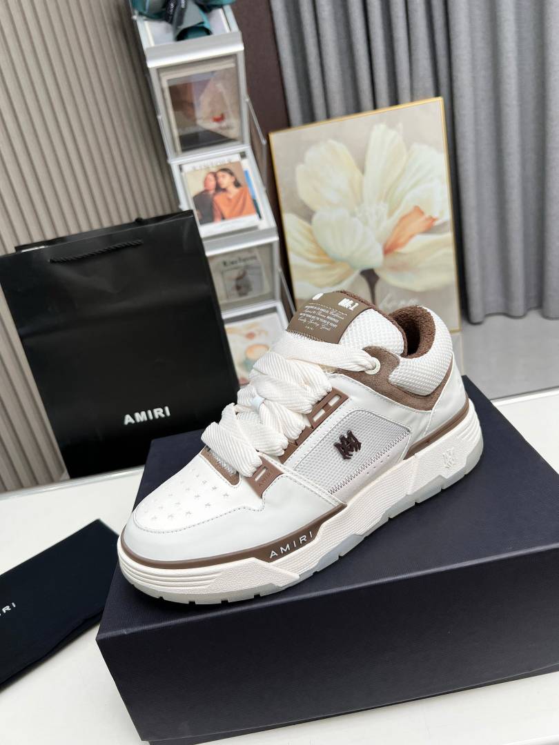 AMIRRI MA 2 WHITE BROWN SNEAKER