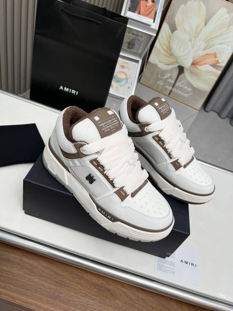 AMIRRI MA 2 WHITE BROWN SNEAKER