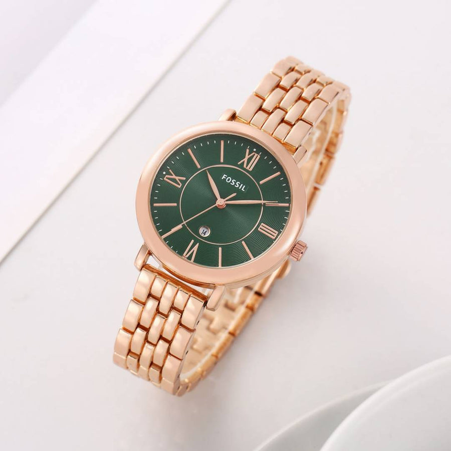 Fossil Jacqueline Copper-Green